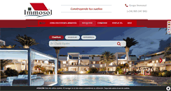 Desktop Screenshot of immosol.com